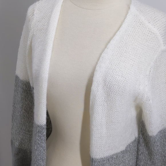 RD Style long color-block open cardigan-sz S - Picture 3 of 8